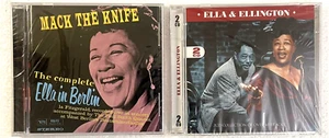 Ella Fitzgerald's & Duke Ellington 2 CD Set & Ella's Mack The Knife in Berlin CD - Picture 1 of 7