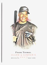 2007 Topps Allen & Ginter Frank Thomas Toronto Blue Jays #160