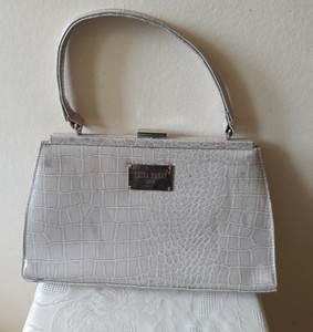 croc effect handbag