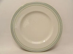 Berkshire by Royal Doulton Dinner Plate Green Border And Laurel Band L359 - Picture 1 of 3