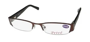 NUEVO MARCO DE GAFAS PRIVE PRV206 METAL Y PLÁSTICO 50-18-135 MEDIA LLANTA 200 MUJER - Imagen 1 de 8