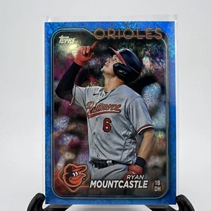 2024 TOPPS SERIES 1 BLUE MINI DIAMONDS RYAN MOUNTCASTLE /999 Baltimore Orioles - Picture 1 of 2