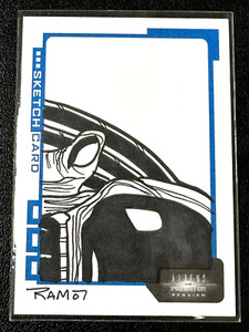 2007 Alien vs. Predator Requiem Sketch Card by Rich A. Molinelli Limited Edition