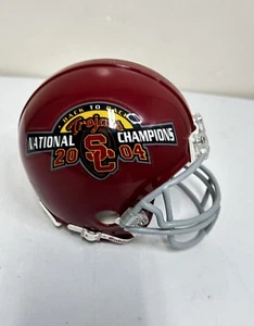 USC Trojans Riddell Mini Helmet 2004 Back To Back Champions Sports Illustrated - Bild 1 von 8