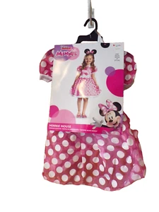 MINNIE MOUSE~Girl's Toddler Size SMALL (4-6X)~DRESS UP COSTUME~New W/Tags - Picture 1 of 1