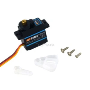 FMS MODEL SER014 9G Metal Gear Digital Servo 54 degree 600mm Wire RCWarbirdPlane - Picture 1 of 4