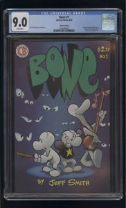 BONE #1 CGC 9.0 9th PRINT JEFF SMITH 1994 COMIC KINGS - Picture 1 of 3