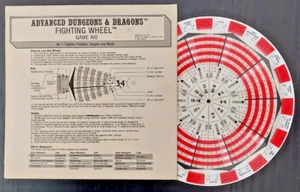 AD&D Fighting Wheel Game Aid 1981 Dungeons and Dragons - Bild 1 von 3
