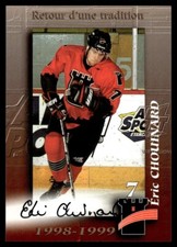 1998-99 QUEBEC REMPARTS AUTO LIMITED VERY RARE ERIC CHOUINARD 19/100