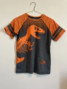 Jumping Beans Boys Jurassic Park Dinosaur Tshirt Size 12 Short Sleeve - Picture 1 of 5