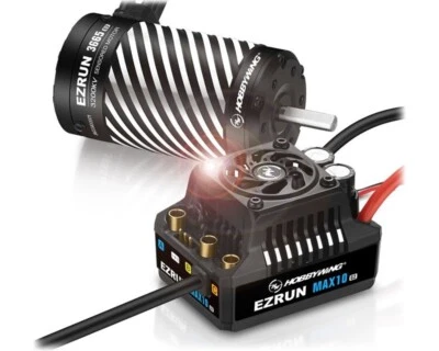 Hobbywing Ezrun Combo MAX10 G2 140A+3665SD-3200kV 5mm 38020344 Modell - Bild 1 von 4