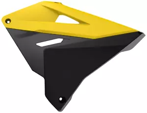 Suzuki Restyle Radiateurs Scoops Shrouds RM 125 250 2001 - 2008 OEM Jaune Moto X - Bild 1 von 1