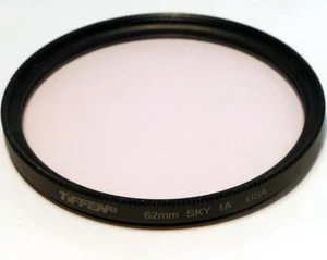 Tiffen Sky 1A 62mm Lens Filter made in USA skylight - Picture 1 of 9