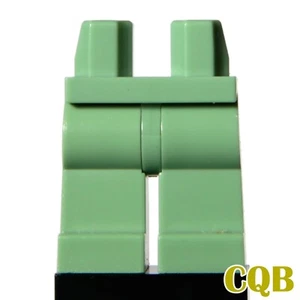 NUEVO LEGO - Figura Piernas - Pantalones de arena verde liso x 1 - LEGO GENUINO pierna regular - Imagen 1 de 4