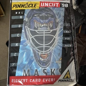 Pinnacle sin cortar 98 NHL Curtis, Joseph tarjeta más grande jamás sin abrir - Imagen 1 de 3