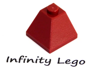 6 LEGO Rojo Oscuro Pendiente 2 x 2 Esquinas Convexo Doble Exterior Cuña Techo (3045) - Imagen 1 de 1