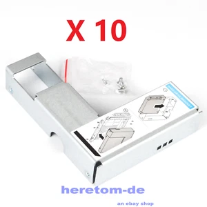 10x für Dell 9W8C4 Y004G 3,5" auf 2,5" Adapter F238F D981C X968D SAS/SATA Caddy - Bild 1 von 6