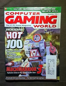 Vintage Computer Gaming World- Holiday Hot 100 Superguide - Issue 173 Dec 1998 - Picture 1 of 4
