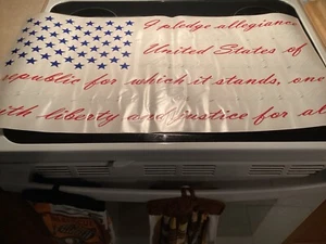 Firehouse Graphics 🇺🇸PATRIOTIC WINDOW COVER🇺🇸 !!! - Picture 1 of 1