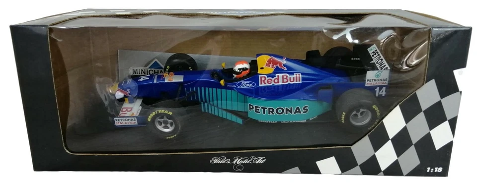 Sauber C15 1996 Johnny Herbert 1/18th Scale Model Car Pauls Model Art - Image 1 of 3