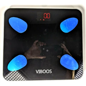 Smart Bathroom Body Fat BMI Scale Digital Bluetooth Wireless 396 Lbs -Viboos - Picture 1 of 5