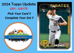 2024 Topps Update Series - You Pick Complete Your Set US1 - US175 **Buy 5, Get 2 - Picture 1 of 176