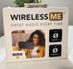 Wireless ME - Wireless Audio Made Easy By Rode. FABRYCZNIE NOWE/ Zapieczętowane pudełko - Zdjęcie 1 z 5