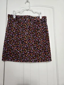 Size 18 girls (XXL) Art Class floral corduroy skirt - Picture 1 of 3