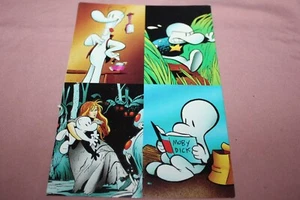 1994 Comic Images Bone Cards Promos Thorn Fone Smiley Phoncible uncut 4 set RARE - Picture 1 of 4