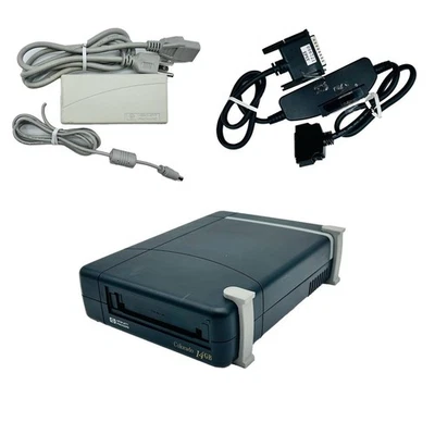 Vintage External Tape Drive HP Colorado 14GB C4407-57000 Model 14GBe W AC & Cabl - Image 1 of 4