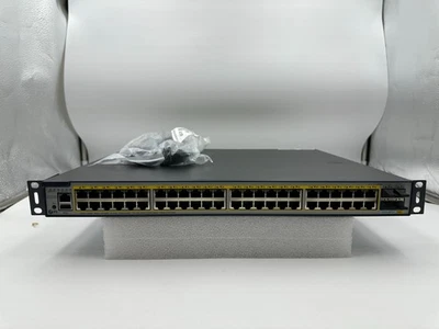 FS S3410-48TS-P / 48-Port Gigabit PoE+ Managed Switch w / 2 1Gb SFP + Uplinks - Image 1 of 2