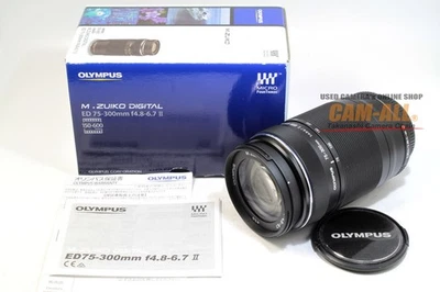 Olympus M.Zuiko Digital 75-300 mm F/4.8-6.7 II Lens **EXCELLENT** - Image 1 of 4