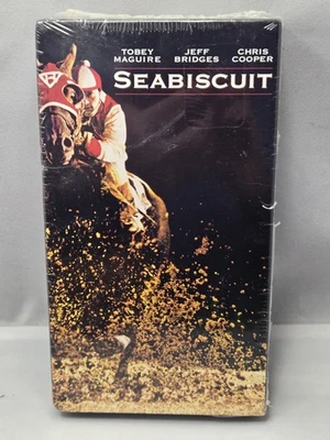 ⭐️Seabiscuit (VHS, 2003) Brand New Sealed, Tobey Maguire, Jeff Bridges - Image 1 of 2