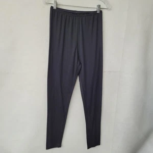 Leggings Cuddl Duds Feel Good para mujer medianos negros poliéster informales capa base - Imagen 1 de 8