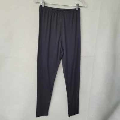 Leggings Cuddl Duds Feel Good para mujer medianos negros poliéster informales capa base Foto 1 de 4