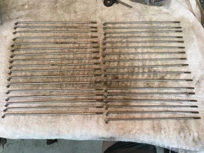 "Radios de rueda delantera Maico 250 400 440 1980 21"" vintage Ahrma MX Calvmx" Foto 1 de 4