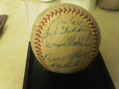 1965 DETROIT TIGERS team signed baseball - Image 1 of 4