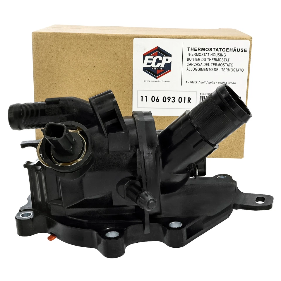 Boîtier de thermostat 110609301R  RENAULT CLIO V 1.3 TCe - Photo 1/4