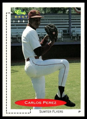 1991 Classic Best #92 Carlos Perez - Image 1 of 2