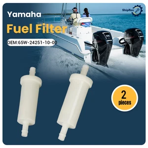 InLine Fuel Filter 65W-24251-10 65W-24251-00 for Yamaha 30HP 40HP Outboards - Picture 1 of 6