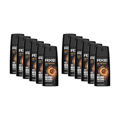 12PK Axe Dark Temptation Fragrance Deodorant Body Spray 48Hr Protection 150ml - image 1 of 2