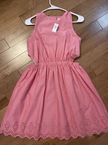 NWT GapKids Girls Sleeveless Pink Dress Size 14/16 (XXL) - Picture 1 of 8