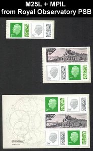 2025 ROYAL OBSERVATORY DEFINITIVE SINGLES or PANE from PSB CY11 Mint M25L + MPIL - Picture 1 of 5