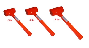 2 lb/32oz, 3 lb/48oz, 4 lb/54oz, High-Impact Poly Jacket, Neon Dead Blow Hammer - Bild 1 von 8