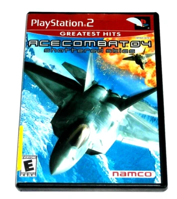 ACE COMBAT 04 DE NAMCO PS2 JUEGO CLASIFICACIÓN E EN ESTUCHE ORIGINAL Y MANUAL DE JUEGO INTERIOR Foto 1 de 4
