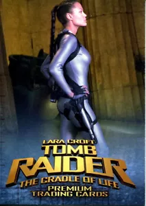 LARA CROFT TOMB RAIDER THE CRADLE OF LIFE MOVIE 2003 INKWORKS PROMO CARD TR2-1 - Picture 1 of 2