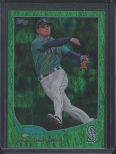 2013 Topps Kyle Seager Green Foil #162 Seattle Mariners - Picture 1 of 2