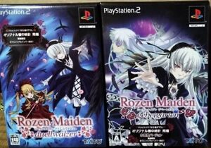 PlayStation 2 Rozen Maiden édition limitée ensemble montre de poche boîte ps2