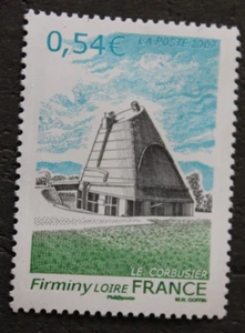 Briefmarke - Frankreich - Firminy - Le Corbusier - Neu ** - YT4087 - 2007 - Bild 1 von 1