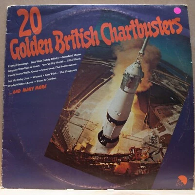 20 GOLDEN BRITISH CHARTBUSTERS - VARIOUS - Vinyl LP - EMI - 1976 - VG (2094) - Image 1 of 4